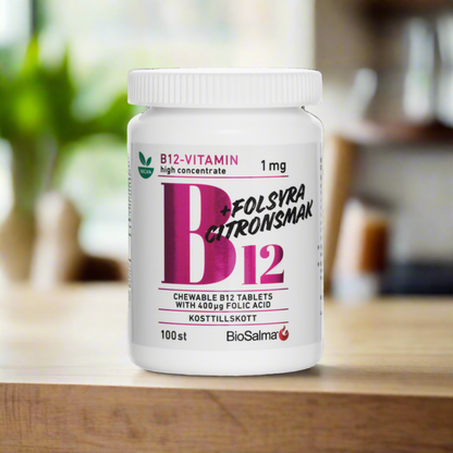 Vitamin B12 with Folic Acid, 100 tablets