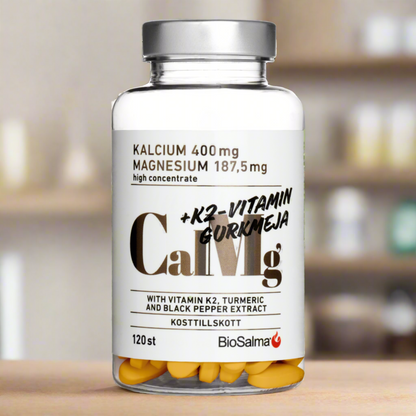 BioSalma Calcium & Magnesium, 120 tablets