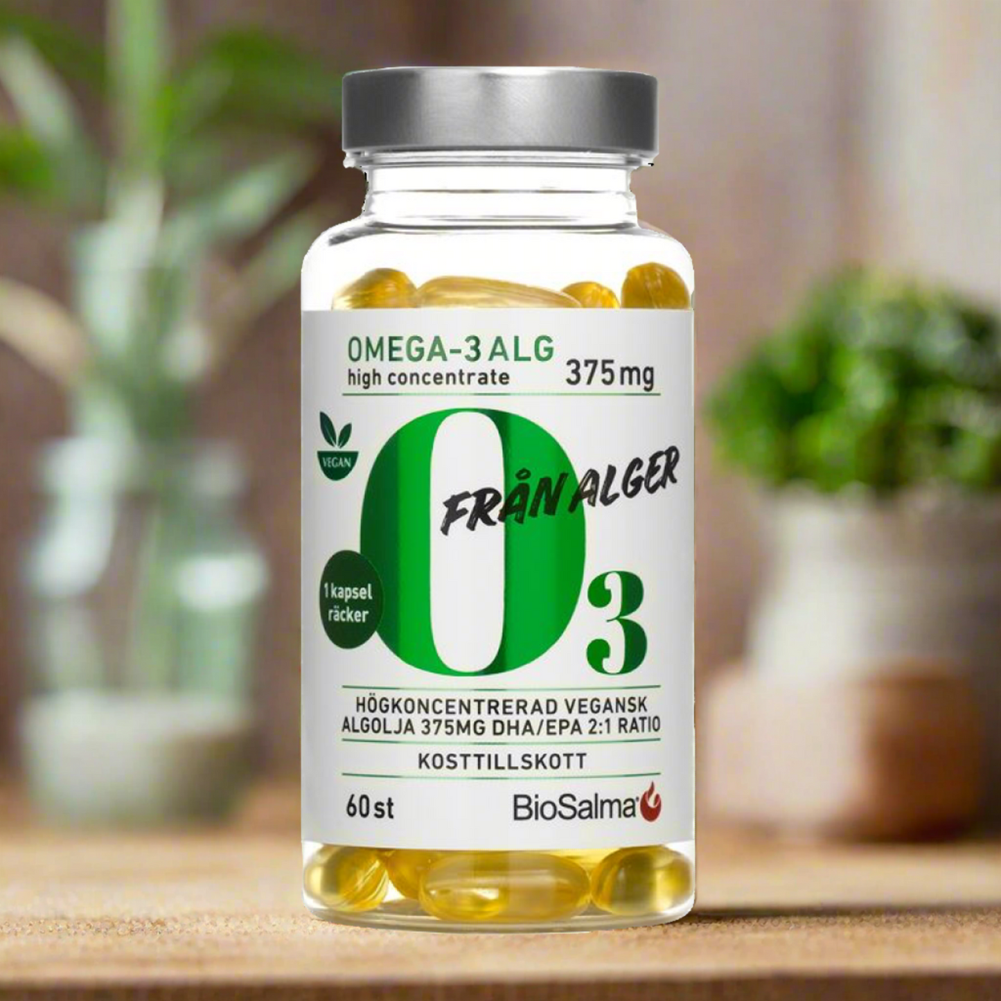 Omega-3 Vegan, 60 kapsulių